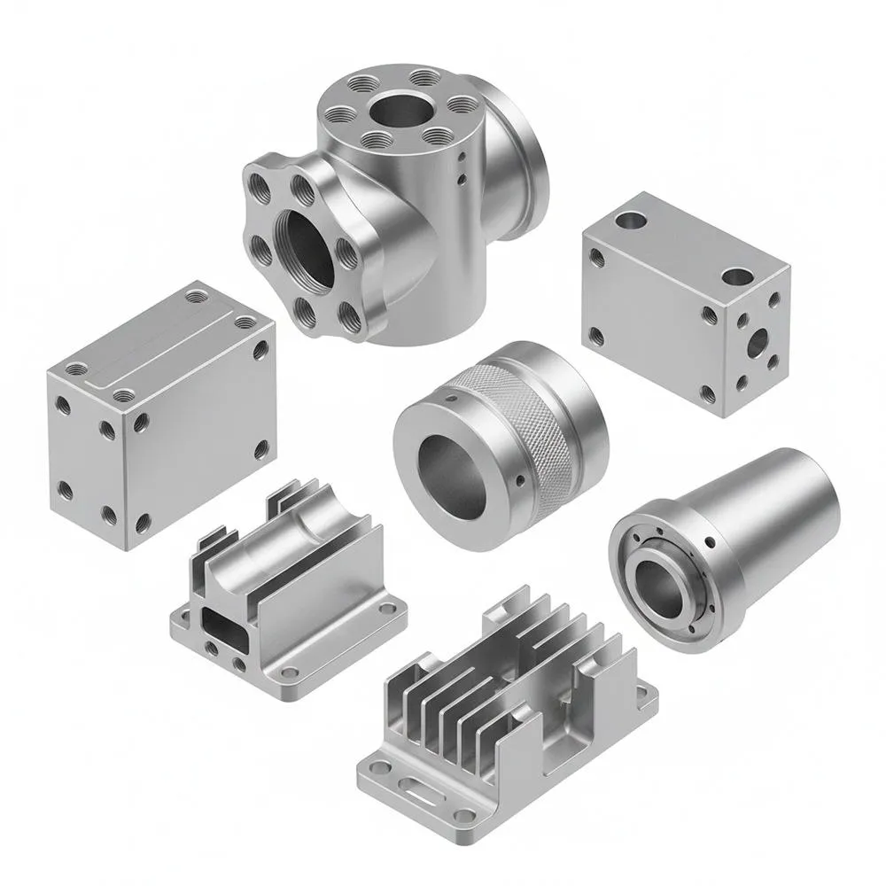 High Precision CNC Machining Parts - Custom Aluminum & Stainless Steel Components