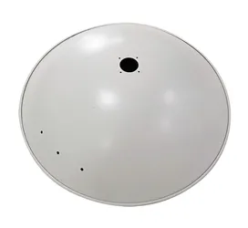 Customizable satellite deep drawing antenna paraboloid